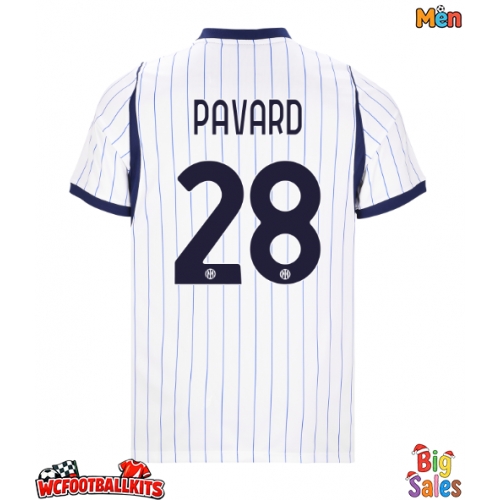 Inter Milan Benjamin Pavard #28 Replica Away Stadium Shirt 2026-27 Short Sleeve